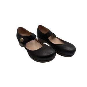 ⭐️ Women’s Dansko Beatrice Blavk Leather Mary Jane Shoes Size 37 ( 6.5 ) comfort